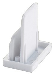 Заглушка торцевая UFB-Q121 C21 WHITE 1 POLYBAG - фото 70037