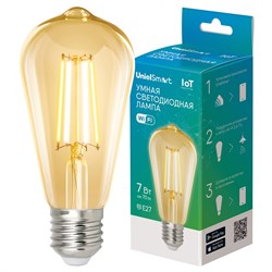 LED-ST64-7W/SW/E27/230V/WF GLS82GO UL-00011657 - фото 72859