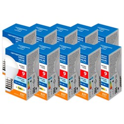 LED-G45-9W/4000K/E27/FR/SLS SET10 UL-00013901 - фото 73099