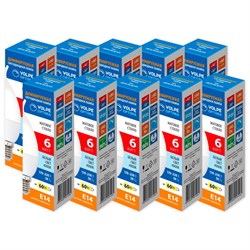 LED-CW37-6W/4000K/E14/FR/DIM/SLS SET10 UL-00013864 - фото 73100