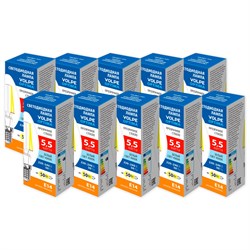 LED-C35-5,5W/4000K/E14/CL/SLF SET10 UL-00013817 - фото 73106