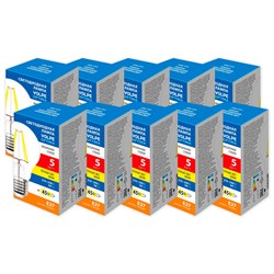 LED-A60-5W/3000K/E27/CL/SLF SET10 UL-00013838 - фото 73134