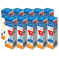 LED-CW35-6W/4000K/E14/CL/DIM/SLF SET10 UL-00013892 - фото 73141