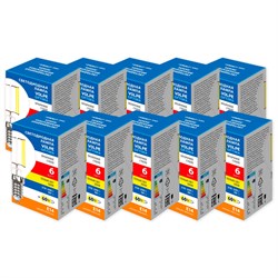 LED-G45-6W/3000K/E14/CL/SLF SET10 UL-00013913 - фото 73155