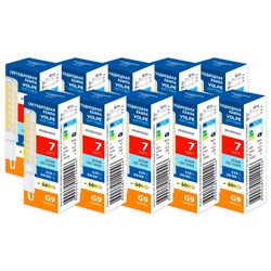 LED-JCD-7W/4000K/G9/CL/SLS SET10 UL-00013826 - фото 73156