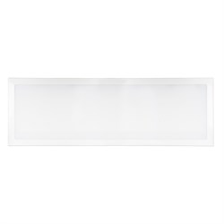 ULP-30120 40W/4000K/EMG IP54 CLIP-IN CUATRO OPAL SMOOTH Светильник светодиодный потолочный встраиваемый с БАП. Белый равномерный свет (4000K). 1200х300х50 мм. В комплекте с и/п. Сталь. ТМ Uniel UL-00012329 - фото 73709
