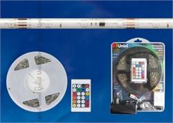ULS-F01-5050-30LED/m-10mm-IP65-DC12V-5M-RGB-P36C24 Комплект светодиодной ленты Бегущий огонь 10884 - фото 74691
