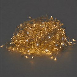 ULD-B20007-400/TTK WW-WH IP44 Бахрома светодиодная с эффектом мерцания, 20м. Соединяемая. 400 светодиодов. Теплый белый и белый свет. Провод прозрачный. ТМ Uniel UL-00014188 - фото 82127
