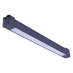 ULB-Q284 30W/4000K BLACK Светильник-прожектор светодиодный трековый. Линейный. Поворотный. 2500 Лм. Белый свет (4000K). Корпус черный. ТМ Volpe UL-00014349 - фото 97147