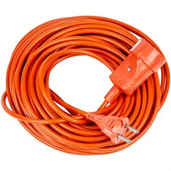 УС-1-20 /UCK-1N/2x1,00/20M/O ORANGE Удлинитель силовой в бухте, б/з, 1гнездо, 20м (ПВС 2х1,00), 10A. Оранжевый. TМ Uniel UL-00014548 - фото 98025