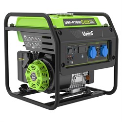 URF-P7000i Генератор бензиновый инверторный, на раме. Однофазный. Максимальная мощность 5,5кВт. Ручной стартер. TM Uniel UL-00013687 - фото 99273