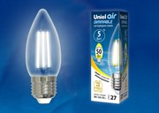 LED-C35-5W/WW/E27/CL/DIM GLA01TR картон