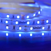 ULS-M11-2835-60LED/m-8mm-IP20-DC12V-4,8W/m-5M-BLUE PROFI катушка в герметичной упаковке