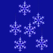 ULD-E1503-072/DTA BLUE IP20 SNOWFLAKES-3