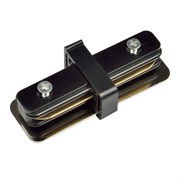 UBX-Q121 K11 BLACK 1 POLYBAG Соединитель для 2-х шинопроводов прямой внутренний