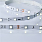 ULS-M22-5050-30LED/m-10mm-IP20-DC12V-7,2W/m-5M-6500K PROFI Гибкая светодиодная лента на самоклеящейся основе. Катушка 5м. в герметичной упаковке. Дневной свет (6500K). ТМ Uniel. UL-00004368