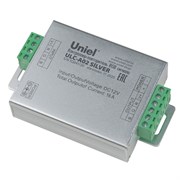 ULC-A02 SILVER Контроллер-повторитель RGB сигнала, для светодиодных лент. 6Ах3канала, 216Вт(12В)/432Вт(24В). TM Uniel UL-00008010