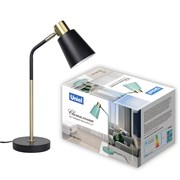 UML-B700 E27 BLACK Светильник настольный, 40W. Цоколь Е27. Механический выключатель. Черный. ТМ Uniel UL-00010152