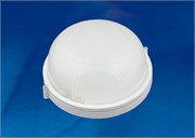 ULW-K21B 12W/6000K IP54 WHITE Светильник светодиодный влагозащищенный. Круг. Дневной белый свет (6000K). 1200Лм. Диаметр 188мм. Корпус белый. ТМ Uniel. UL-00005235