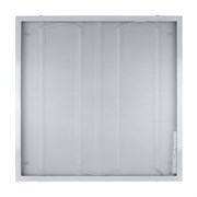 ULP-Q105 6060-36W/6500K WHITE Светильник светодиодный потолочный универсальный. Дневной свет (6500K). Рассеиватель «призма». Встроенный и/п. Корпус белый. ТМ Volpe. UL-00005864