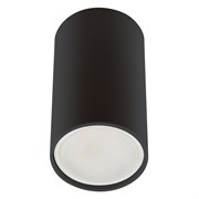 DLC-S607 GU10 BLACK Светильник декоративный накладной, серия Sotto. Без лампы, цоколь GU10. Металл. Черный. TM Fametto UL-00008863