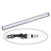ULI-Q951 6W/4000K IP20 BLACK Светильник линейный светодиодный (аналог Т5), 230В. Кабель 0,9м с вилкой и крепление в/к. Белый свет (4000K). Корпус черный. TM Volpe UL-00012400