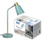 UML-B700 E27 GREEN Светильник настольный, 40W. Цоколь Е27. Механический выключатель. Зелёный. ТМ Uniel UL-00010154