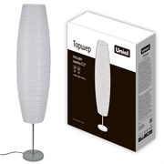 UML-T410 2хE27 WHITE Торшер напольный под две лампы Е27, 2х60W. Механический выключатель. Белый. ТМ Uniel UL-00010192