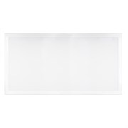 ULP-60120 80W/3000K IP54 CLIP-IN CUATRO OPAL SMOOTH Светильник светодиодный потолочный встраиваемый. Теплый равномерный свет (3000K). 1200х600х50 мм. В комплекте с и/п. Сталь. ТМ Uniel UL-00012016