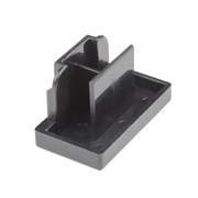 UFB-Q123 C21 BLACK 1 POLYBAG Заглушка торцевая типа R. Черная. ТМ Volpe UL-00007453