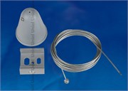 UFB-H41 SILVER 1 POLYBAG Набор для подвесного монтажа шинопроводов. Цвет — серебряный. Упаковка — полиэтиленовый пакет. 09734