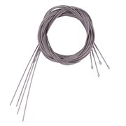 UFL-H05 SILVER 4x250 POLYBAG Комплект тросиков с ограничителями для подвесного монтажа, 4шт. по 250см, диаметр 1,5мм. Цвет серебристый. ТМ Uniel UL-00013977