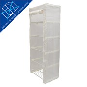 UGT-R30 H190 WHITE Тент из армированного полиэтилена 135г/м2 для парника 70x50x190см. Цвет сетки белый. TM ФитоЛето UL-00013994