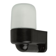 UWL-K03R 60W/E27 IP65 BLACK Светильник влагозащищенный под лампу Е27, угловой, для бань и саун, до +125°С. Цвет корпуса черный. ТМ Uniel UL-00013475