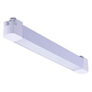 ULB-Q284 20W/4000K WHITE Светильник-прожектор светодиодный трековый. Линейный. Поворотный. 1600 Лм. Белый свет (4000K). Корпус белый. ТМ Volpe UL-00014348