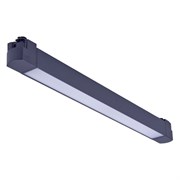 ULB-Q284 30W/4000K BLACK Светильник-прожектор светодиодный трековый. Линейный. Поворотный. 2500 Лм. Белый свет (4000K). Корпус черный. ТМ Volpe UL-00014349