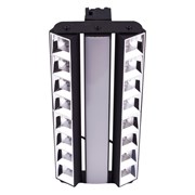 ULB-Q289 60W/4000K BLACK Светильник-прожектор светодиодный трековый. Линейный. Поворотный. 6000 Лм. Белый свет (4000K). Корпус черный. ТМ Volpe UL-00014351