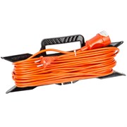УС-1-30 /UCK-1N/2x1,00/30M/F ORANGE Удлинитель силовой на рамке, б/з, 1гнездо, 30м (ПВС 2х1,00), 10A. Оранжевый. TМ Uniel UL-00014546