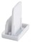 Заглушка торцевая UFB-Q121 C21 WHITE 1 POLYBAG - фото 70037