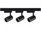 ULB-Q291 8W/4200К/K BLACK SET31 Светильник-прожектор светодиодный трековый, в составе набора из 3 штук на шинопроводе 1 м с коннектором. 1800 Лм. Белый свет (4200К). Корпус черный. ТМ Volpe. UL-00006778 - фото 73463