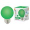 LED-G60-3W/GREEN/E27/FR/С Лампа декоративная светодиодная. Форма "шар", матовая. Цвет зеленый. Картон. ТМ Volpe. UL-00006958 - фото 73618
