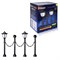 USL-S-181/PT720 LANTERN SET02 Садовый светильник на солнечной батарее "Фонари", набор из 2 шт. Белый свет. 1*АА Ni-Mh аккумулятор в/к. IP44. TM Uniel. UL-00003132 - фото 74315