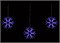 ULD-E1503-036/DTA BLUE IP20 SNOWFLAKES-1 UL-00001406 - фото 74825
