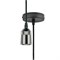 DLC-T-S31/E27 TS/1M/BL PEARL BLACK Патрон декоративный, серия «Techno», с проводом (1м) и креплением. Материал алюминий. Цвет черный жемчуг. ТМ Uniel. UL-00005287 - фото 75022