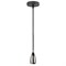 DLC-T-S32/E27 TS/1M/BL PEARL BLACK Патрон декоративный, серия «Techno», с проводом (1м) и креплением. Материал алюминий. Цвет черный жемчуг. ТМ Uniel. UL-00005289 - фото 75028