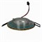 DLS-L139 GU5.3 GLASSY/TEA Светильник декоративный встраиваемый, серия Luciole. Без лампы, GU5.3. Доп. светодиодная подсветка 3Вт. Стекло. Зеркальный/прозрачный+светло-коричневый. ТМ Fametto UL-00003873 - фото 75103