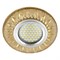 DLS-L141 GU5.3 GLASSY/GOLD Светильник декоративный встраиваемый, серия Luciole. Без лампы, цоколь GU5.3. Доп. светодиодная подсветка 3Вт. Стекло. Зеркальный/светло-желтый. ТМ Fametto UL-00003878 - фото 75125