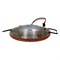 DLS-L142 GU5.3 GLASSY/LIGHT TEA Светильник декоративный встраиваемый, серия Luciole. Без лампы, цоколь GU5.3. Доп. светодиодная подсветка 3Вт. Стекло. Зеркальный/светло-коричневый. ТМ Fametto UL-00003881 - фото 75130