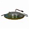 DLS-L143 GU5.3 GLASSY/LIGHT TEA Светильник декоративный встраиваемый, серия Luciole. Без лампы, цоколь GU5.3. Доп. светодиодная подсветка 3Вт. Стекло. Зеркальный/светло-коричневый. ТМ Fametto UL-00003885 - фото 75146