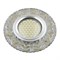 DLS-L146 GU5.3 GLASSY/GOLD Светильник декоративный встраиваемый, серия Luciole. Без лампы, цоколь GU5.3. Доп. светодиодная подсветка 3Вт. Стекло. Зеркальный/прозрачный+светло-желтый. ТМ Fametto UL-00003894 - фото 75163